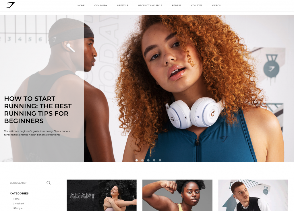Shopify blog: The cost - effective way to promote your Shopify store organically gymshark