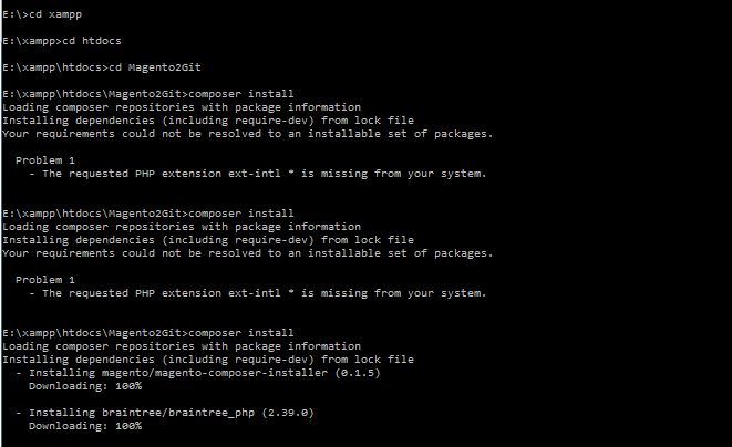 Git magento 2