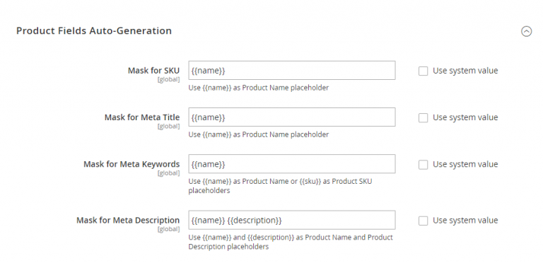 Magento seo