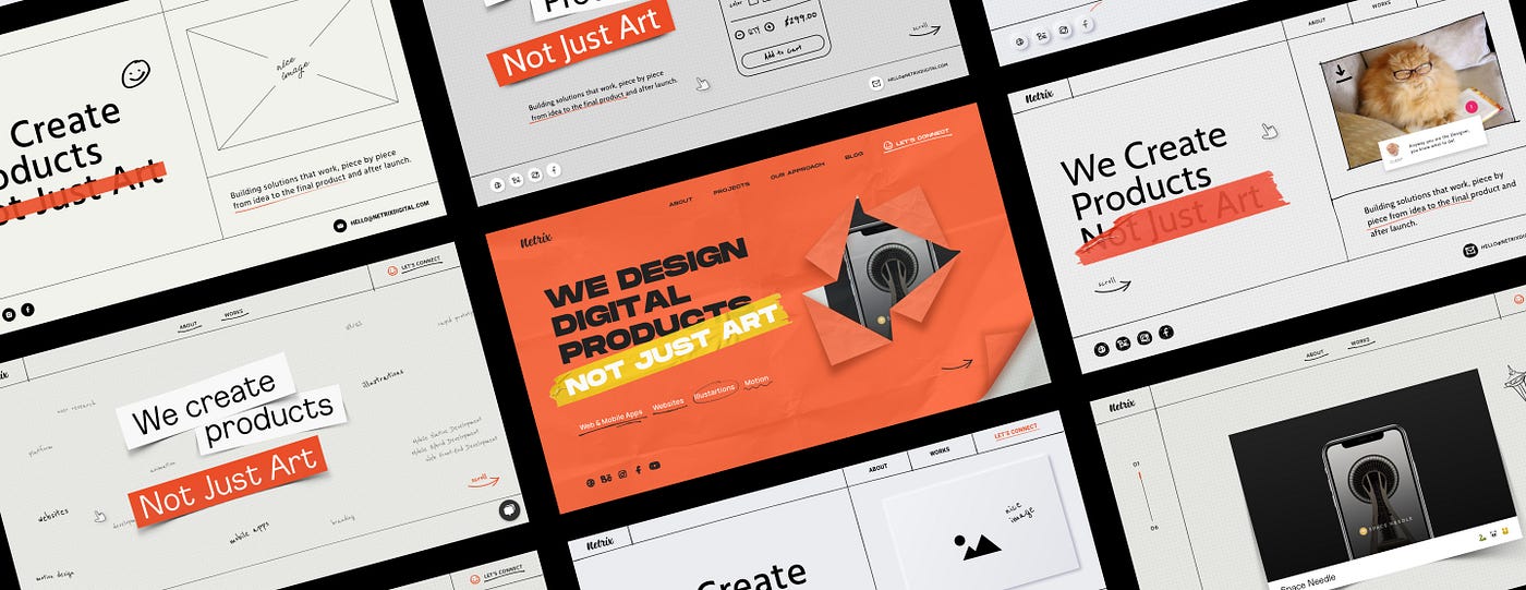 Corporate website design