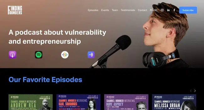 Showcase Your Voice: Inspiring Podcast Website Examples Showcase Your Voice: Inspiring Podcast Website Examples