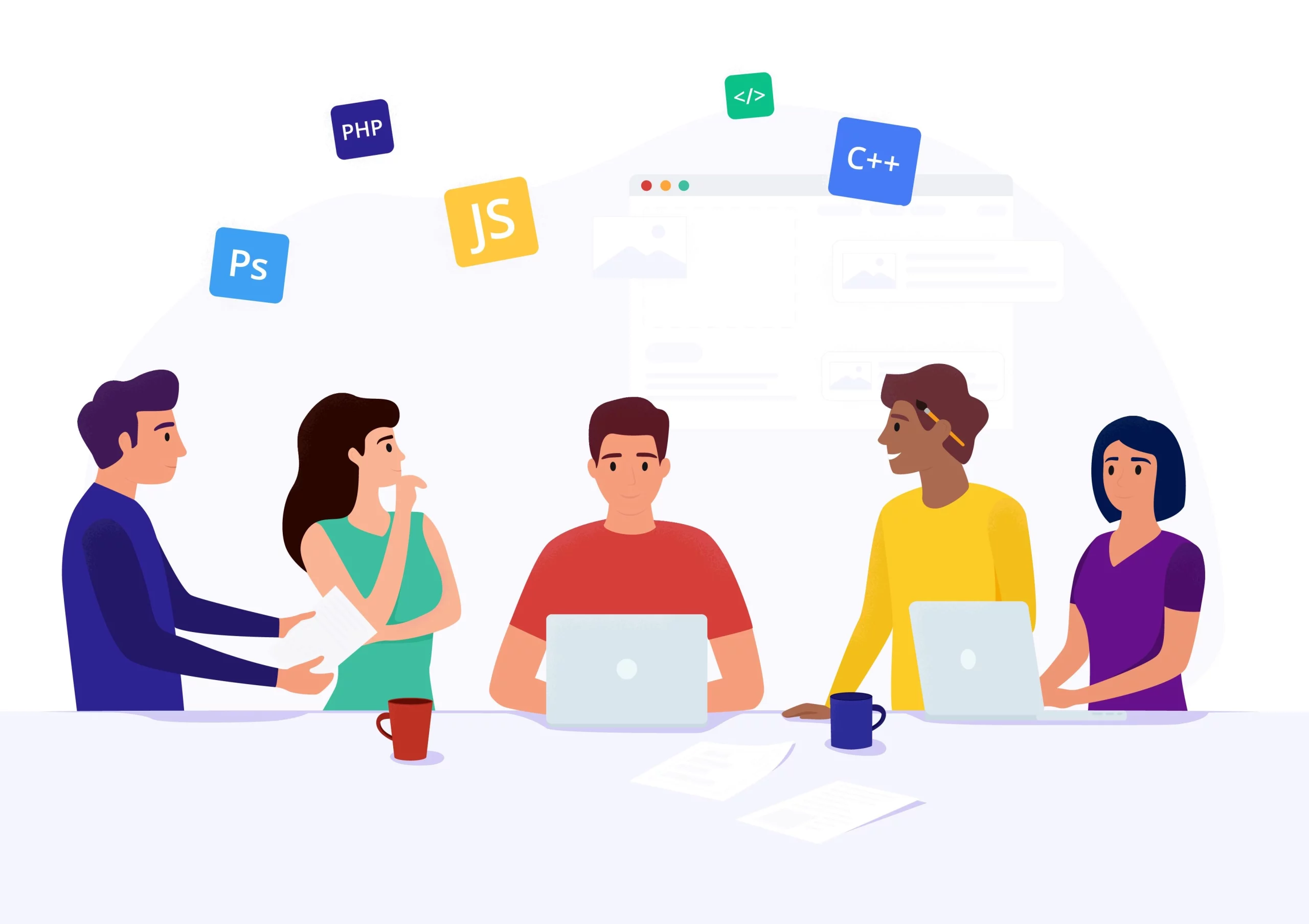 software development team