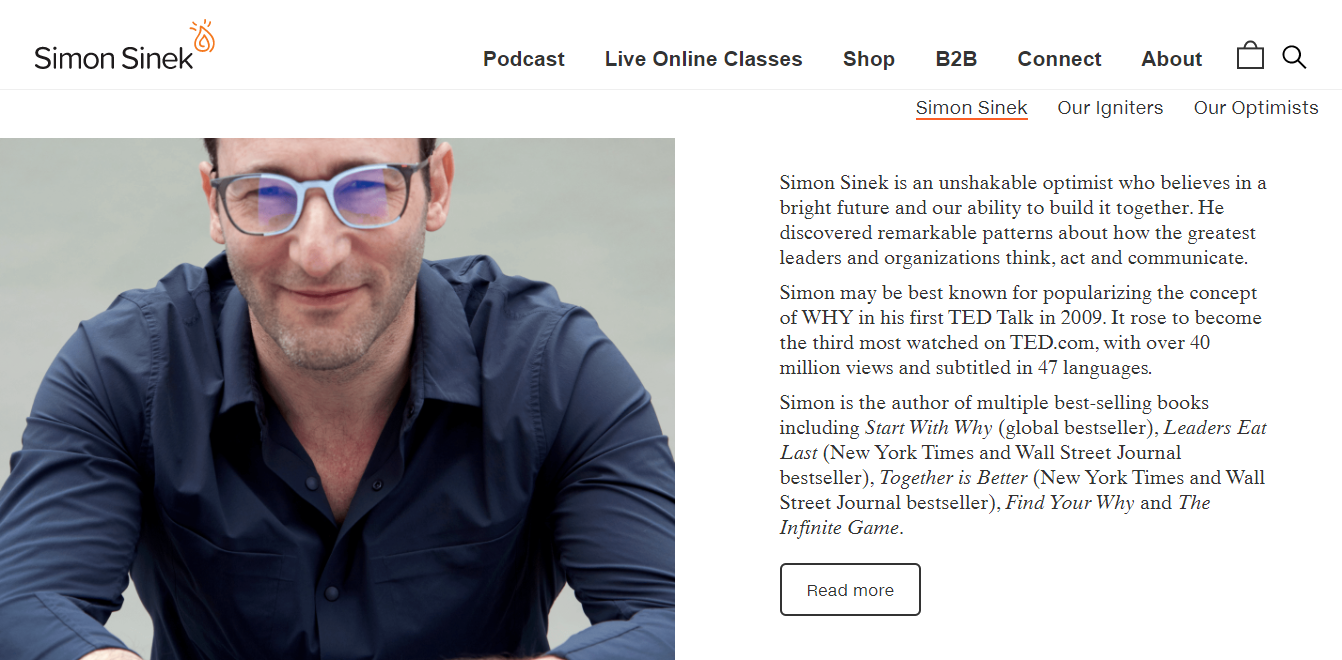 Top 20 best personal branding examples in 2024 Simon Sinek