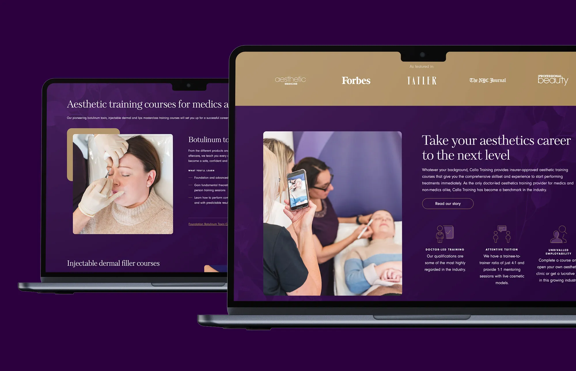 aesthetic websites