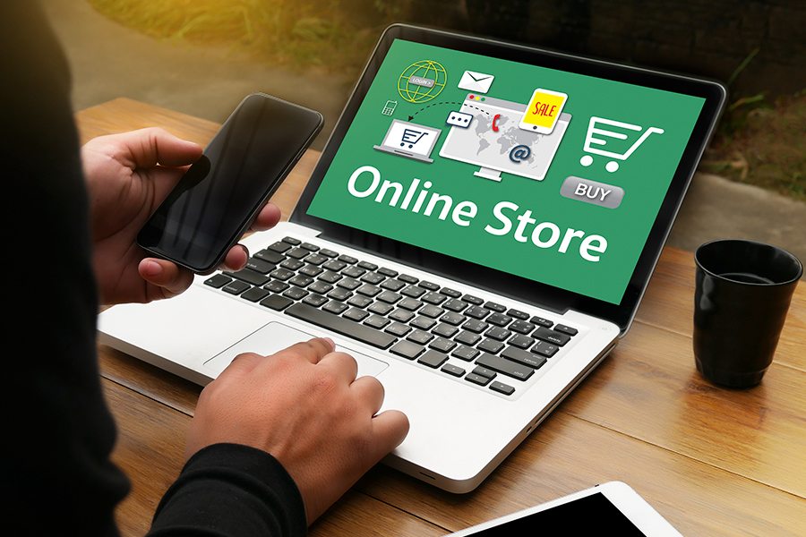 how to create my own online store