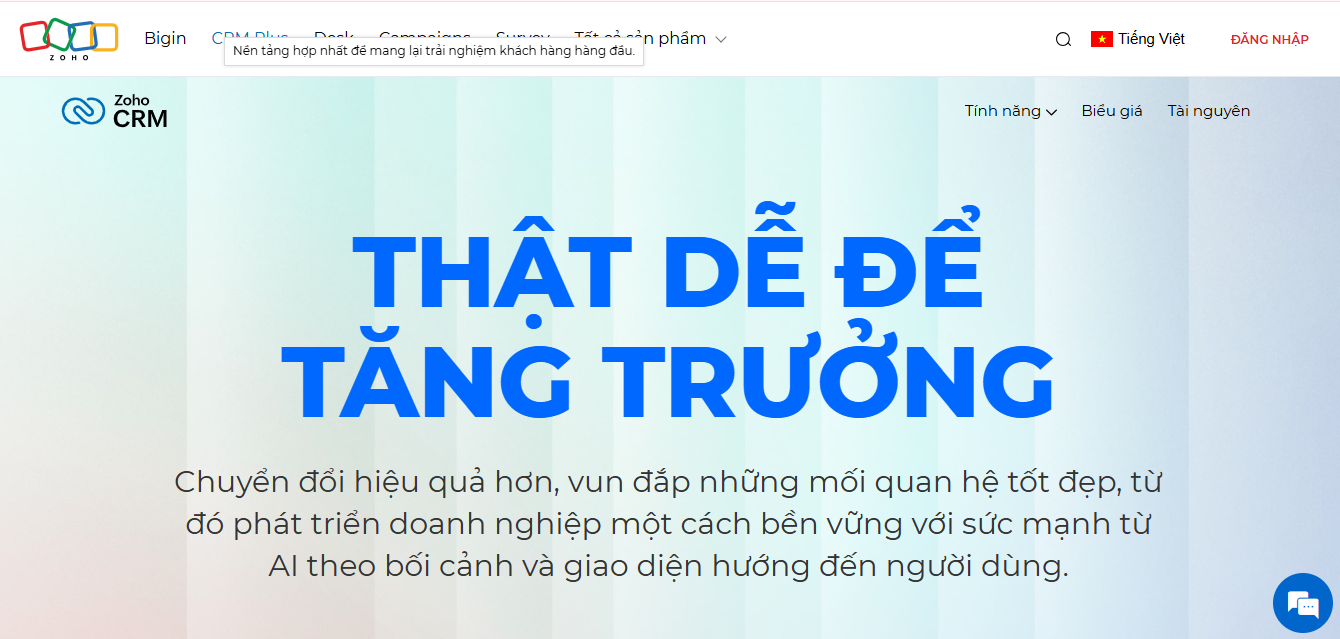 CRM Zoho