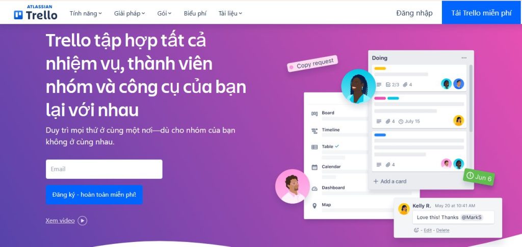 phần mềm quản lý công việc