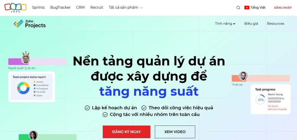 phần mềm quản lý công việc