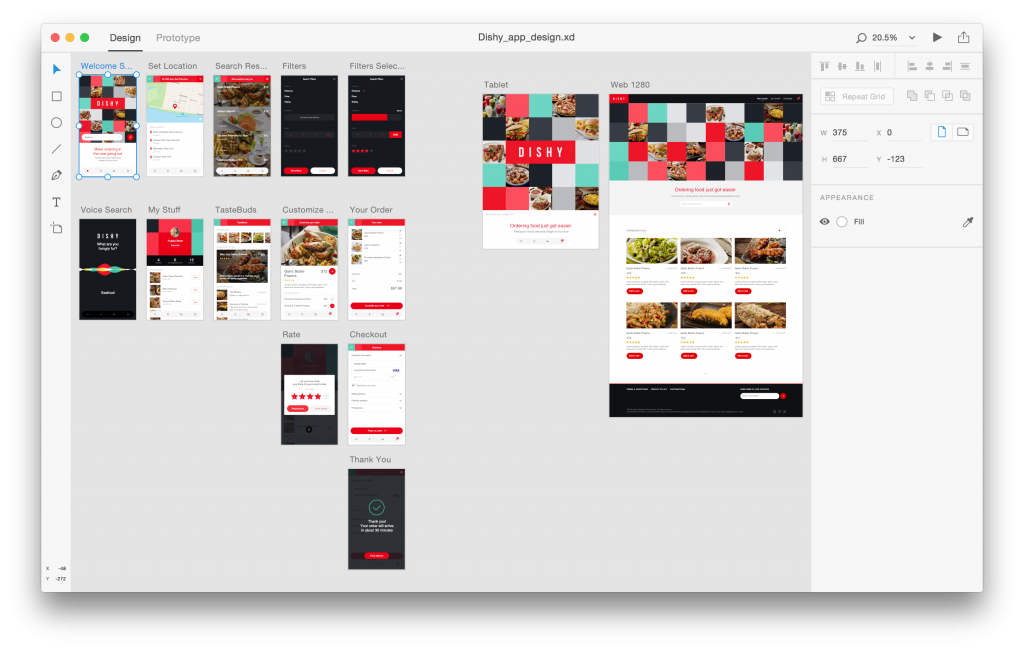 thiết kế giao diện web