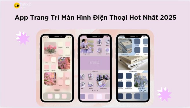 app trang trí màn hình điện thoại