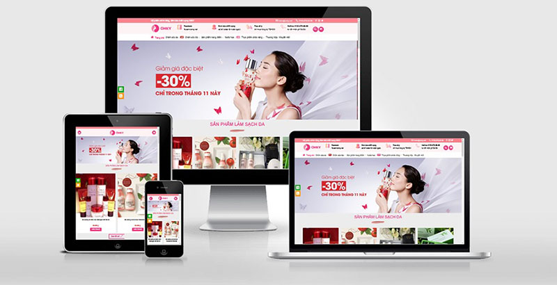 thiết kế giao diện web
