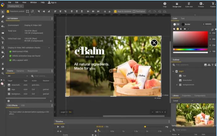 thiết kế giao diện web