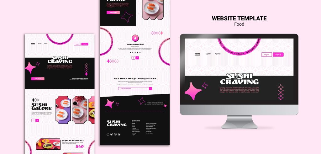thiết kế giao diện web