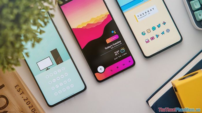 app trang trí màn hình điện thoại