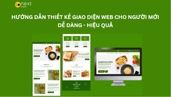 thiết kế giao diện web