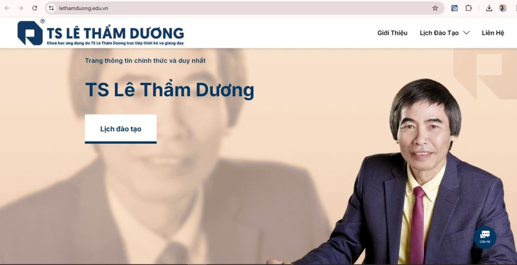 website cá nhân nổi tiếng