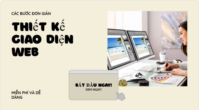 thiết kế giao diện web