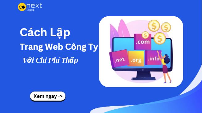Cách lập trang web công ty