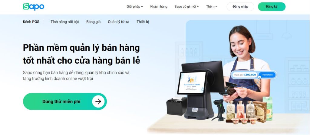 app quản lý bán hàng