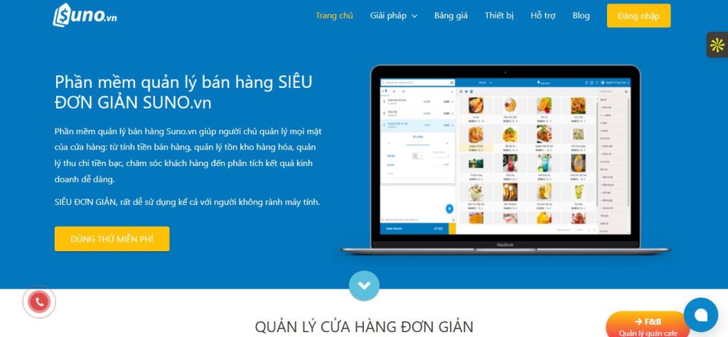 app quản lý bán hàng