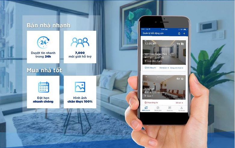 App bất động sản
