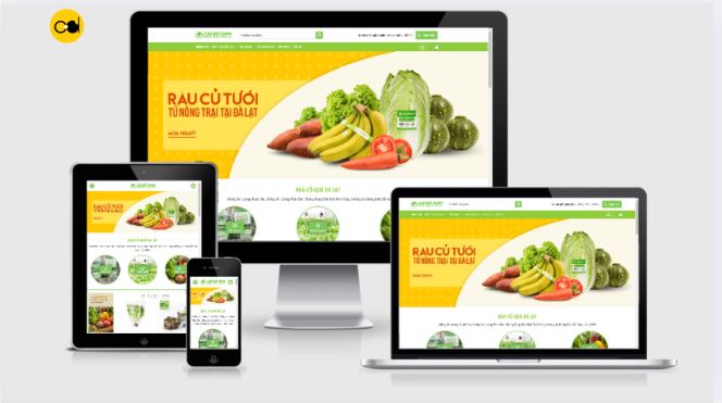 Website nông sản