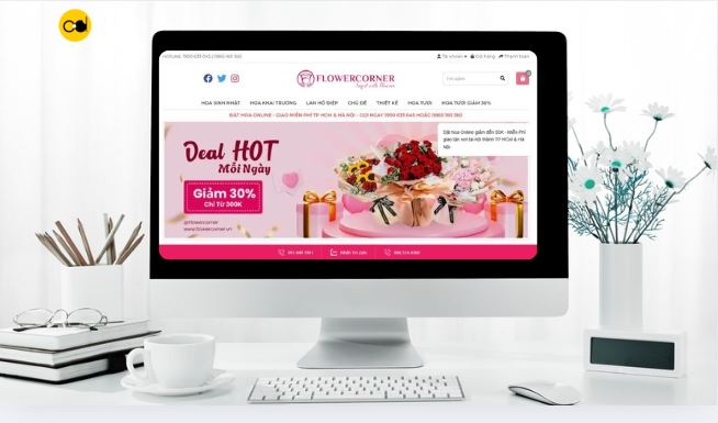 Website hoa và quà tặng