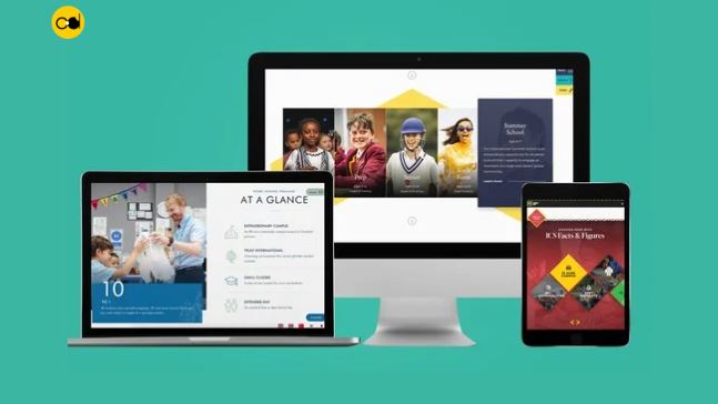 Website trung tâm ngoại ngữ