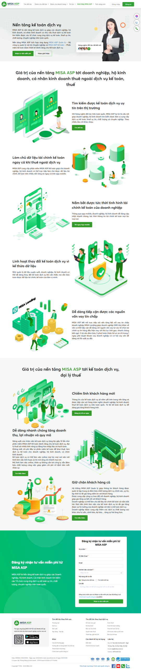 Website dịch vụ