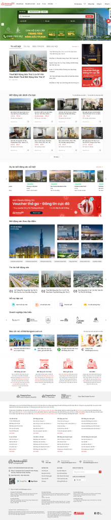 Website BĐS
