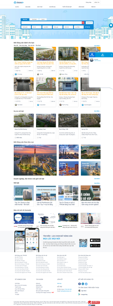 Website BĐS
