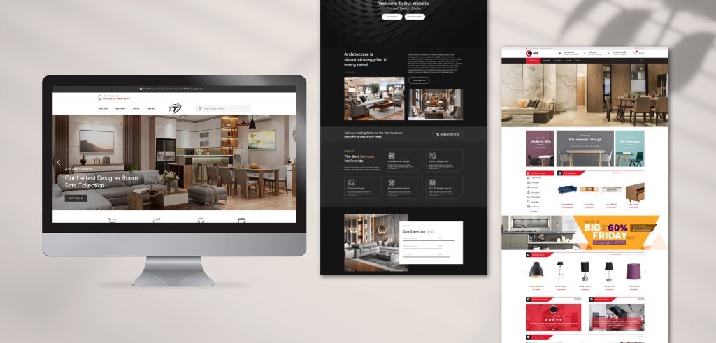 Thiết kế website nội thất