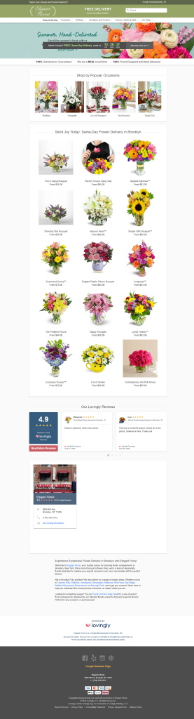 Website hoa và quà tặng