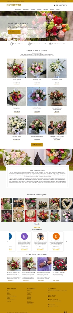Website hoa và quà tặng