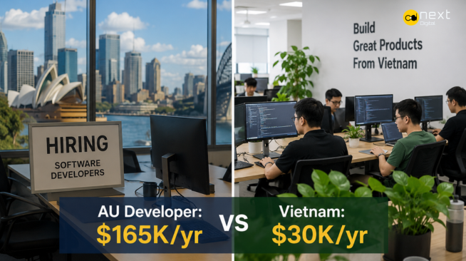Cost hire developer Australia 2026